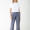 Colourful Rebel Broeken | Rus Straight Pants|Grey