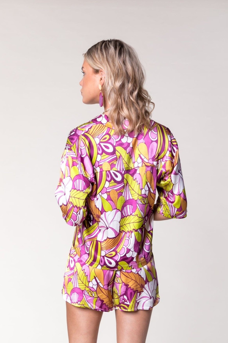 Colourful Rebel Blouses | Celeste Floral Blouse|Multicolor