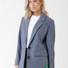 Colourful Rebel Jassen En Blazers | Gemma Single Breasted Blazer|Grey