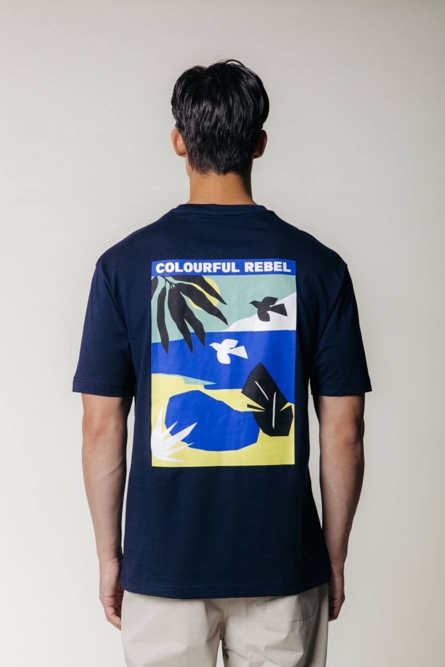 Colourful Rebel T-Shirts | Scenery Tee|Navy