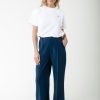 Colourful Rebel Broeken | Rus Straight Pants|Dark Navy