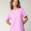 Colourful Rebel T-Shirts | Uni Logo Tee|Medium Pink