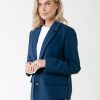 Colourful Rebel Pakken | Gemma Single Breasted Blazer|Dark Navy