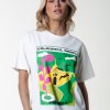 Colourful Rebel T-Shirts | Motel Scenery Tee|Off White