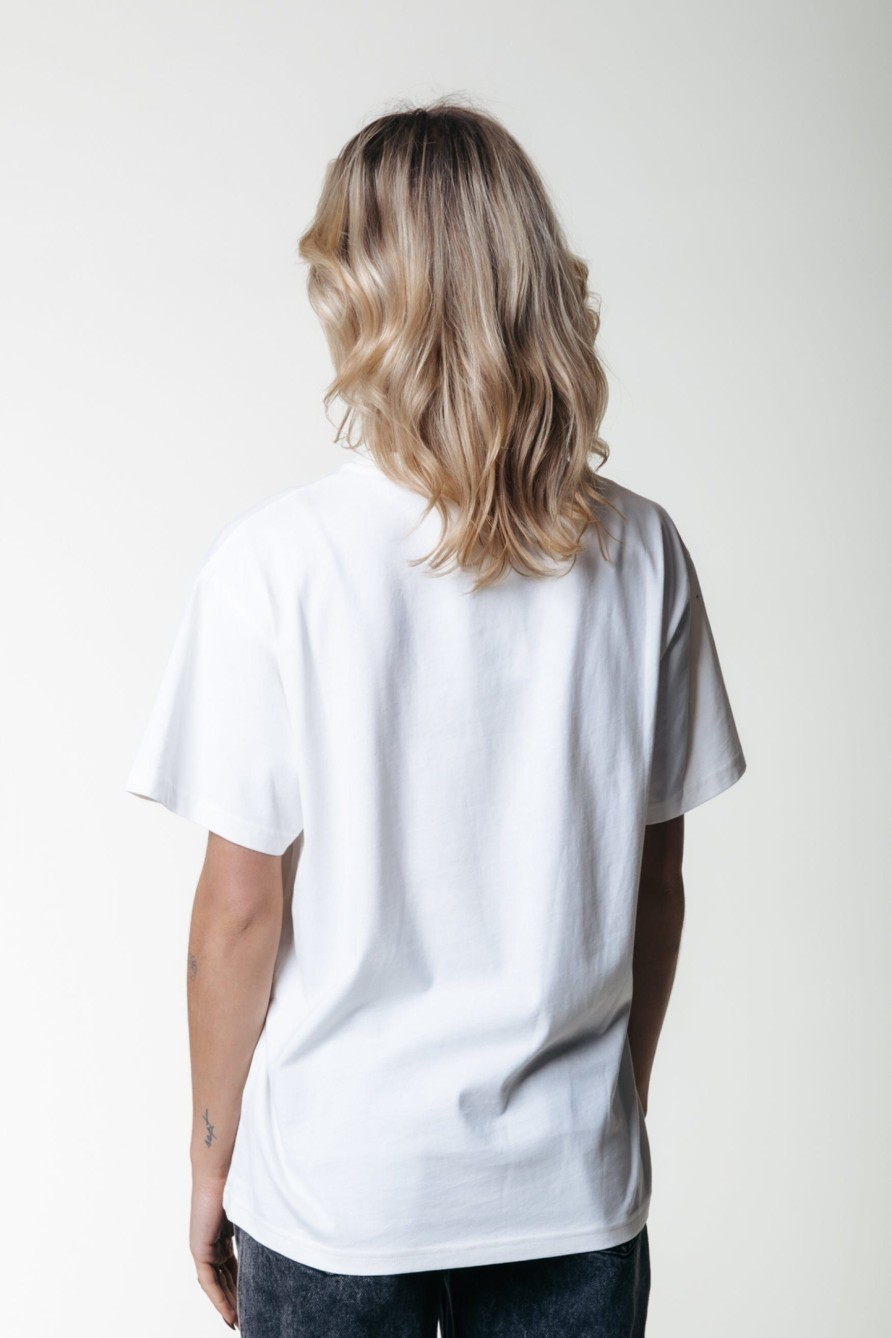 Colourful Rebel T-Shirts | Motel Scenery Tee|Off White