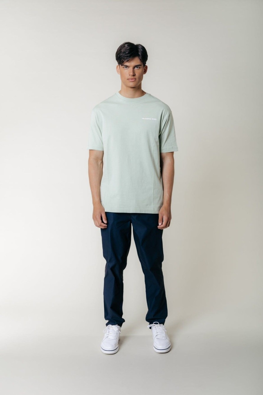 Colourful Rebel T-Shirts | Logo Tee|Light Mint