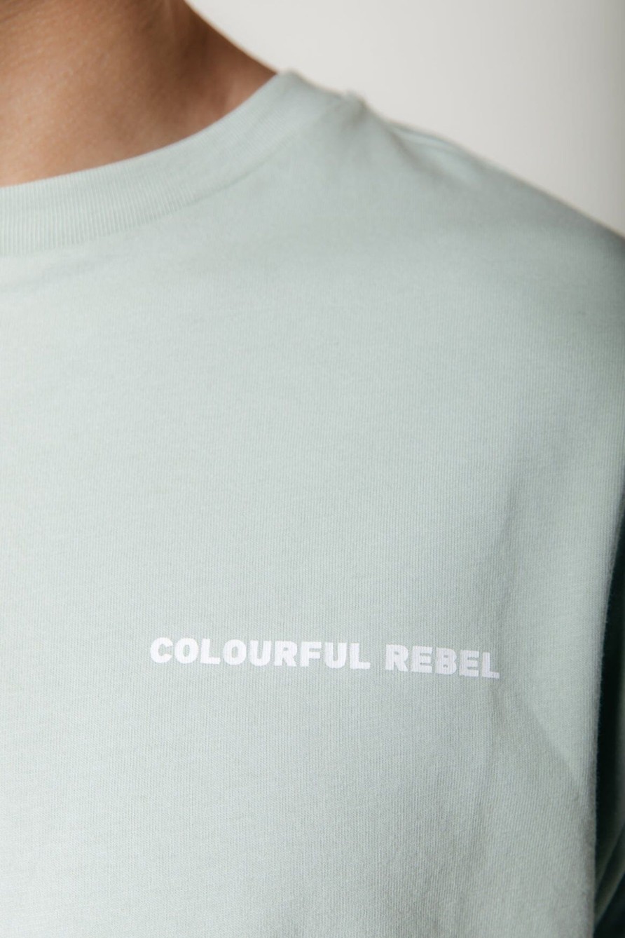 Colourful Rebel T-Shirts | Logo Tee|Light Mint