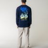 Colourful Rebel T-Shirts | Sculpture Long Sleeve Tee|Navy