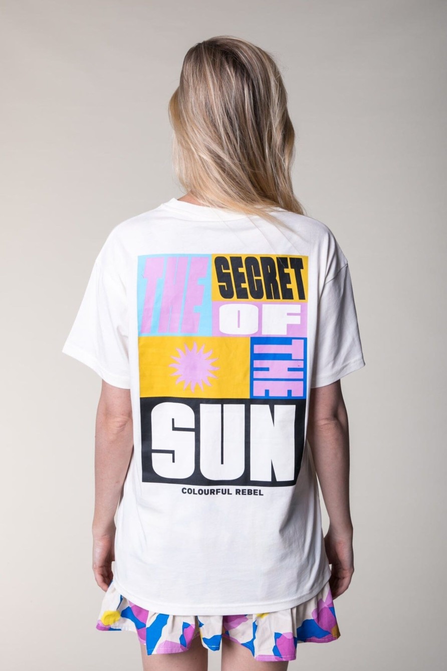 Colourful Rebel T-Shirts | Secret Sun Tee|Standard White